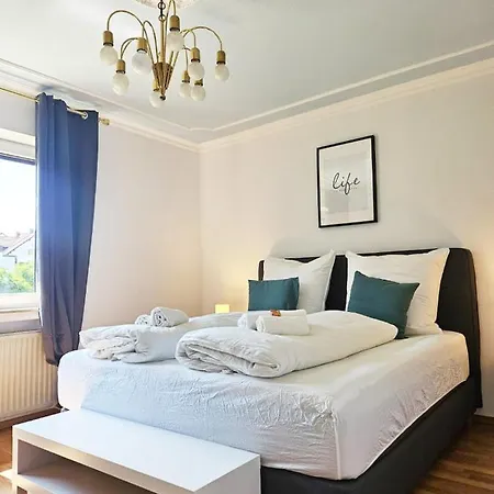 Apartamento Bavaria Home: Terrasse, Kueche, Netflix