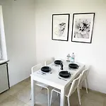 Apartamento Bavaria Home: Terrasse, Küche, Netflix